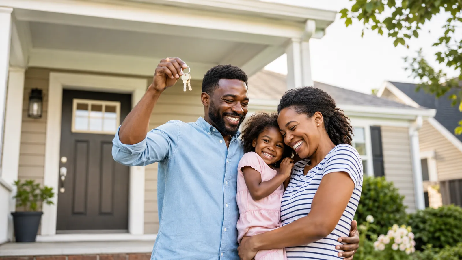 Couple discussing their homebuying plans